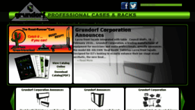 What Grundorf.com website looked like in 2016 (7 years ago)