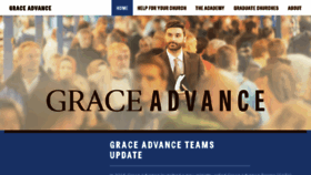 What Graceadvance.org website looked like in 2016 (7 years ago)