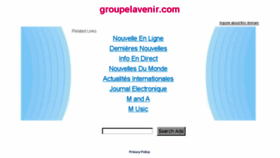 What Groupelavenir.com website looked like in 2016 (7 years ago)