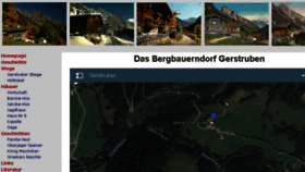 What Gerstruben.de website looked like in 2016 (7 years ago)