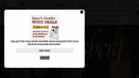 What Garysmarket.com website looked like in 2016 (7 years ago)