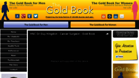 What Gold-book.net website looked like in 2016 (7 years ago)