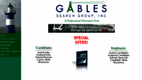 What Gablessearch.com website looked like in 2016 (7 years ago)
