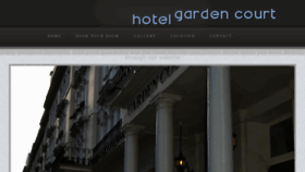 What Gardencourthotel.co.uk website looked like in 2016 (7 years ago)