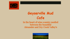 What Geyservillemud.com website looked like in 2016 (7 years ago)