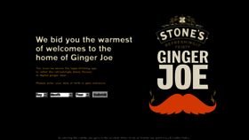What Gingerjoe.co.uk website looked like in 2016 (7 years ago)