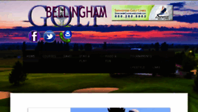 What Golfinbellingham.com website looked like in 2016 (7 years ago)