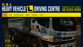 What Gnltruck.com.au website looked like in 2016 (7 years ago)