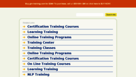 What Ghr-training.com website looked like in 2016 (7 years ago)