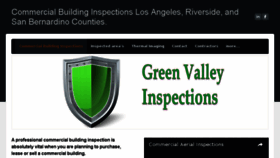 What Greenvalleyinspections.com website looked like in 2016 (7 years ago)