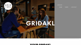 What Gridakl.com website looked like in 2016 (7 years ago)