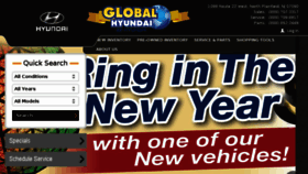 What Globalhyundai.com website looked like in 2016 (7 years ago)