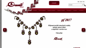 What Granat.cz website looked like in 2016 (7 years ago)