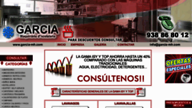 What Garcia-mh.com website looked like in 2016 (7 years ago)