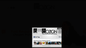 What Gozign.com website looked like in 2016 (7 years ago)