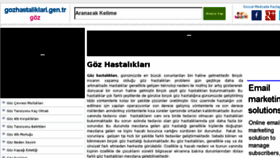What Gozhastaliklari.gen.tr website looked like in 2016 (7 years ago)