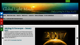 What Globallightminds.com website looked like in 2017 (7 years ago)
