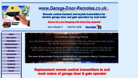What Garage-door-remotes.co.uk website looked like in 2017 (7 years ago)