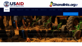 What Ghanalinks.org website looked like in 2017 (7 years ago)
