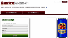 What Gastrokaufen.ch website looked like in 2017 (7 years ago)