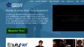 What Gnuity.com website looked like in 2017 (7 years ago)