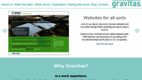What Gravitaslondon.com website looked like in 2017 (7 years ago)