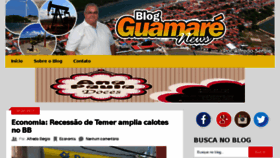 What Guamarenews.com website looked like in 2017 (7 years ago)