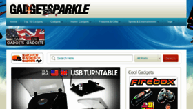What Gadgetsparkle.com website looked like in 2017 (7 years ago)