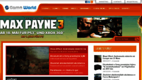 What Gameworld.al website looked like in 2017 (7 years ago)