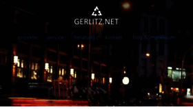 What Gerlitz.net website looked like in 2017 (7 years ago)