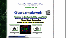 What Guatemalaweb.com website looked like in 2017 (7 years ago)