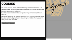 What Gugel.de website looked like in 2017 (9 years ago)