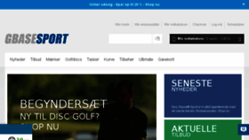 What Gbasesport.dk website looked like in 2017 (7 years ago)