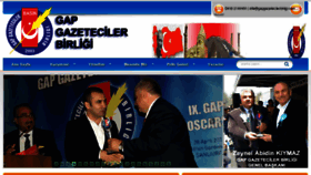 What Gapgazetecilerbirligi.com website looked like in 2017 (7 years ago)