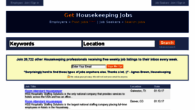 What Gethousekeepingjobs.com website looked like in 2017 (7 years ago)