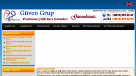 What Guvengrup.com.tr website looked like in 2017 (7 years ago)