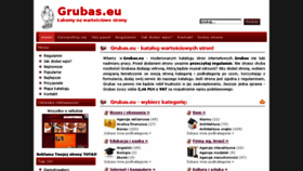 What Grubas.eu website looked like in 2017 (7 years ago)