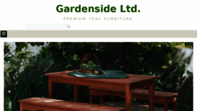 What Gardenside.com website looked like in 2017 (7 years ago)