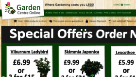 What Gardencentreonline.co.uk website looked like in 2017 (7 years ago)