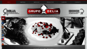What Grupodelia.com website looked like in 2017 (7 years ago)