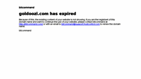 What Goldoozi.com website looked like in 2017 (7 years ago)