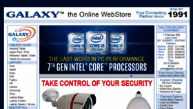 What Galaxyitstore.com website looked like in 2017 (7 years ago)