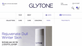 What Glytone-usa.com website looked like in 2017 (7 years ago)