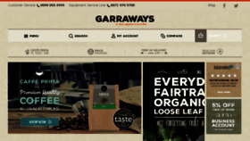 What Garraways.co.uk website looked like in 2017 (7 years ago)