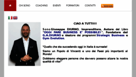 What Giuseppediurno.com website looked like in 2017 (7 years ago)