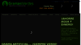 What Gramasverdespr.com website looked like in 2017 (7 years ago)
