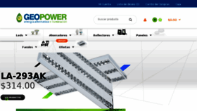 What Geopower.com.mx website looked like in 2017 (7 years ago)