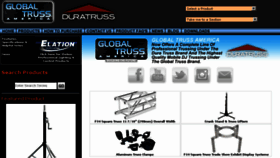 What Globaltruss.com website looked like in 2017 (7 years ago)