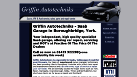 What Griffinsaab.co.uk website looked like in 2017 (7 years ago)