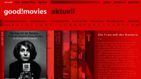What Goodmovies.de website looked like in 2017 (7 years ago)